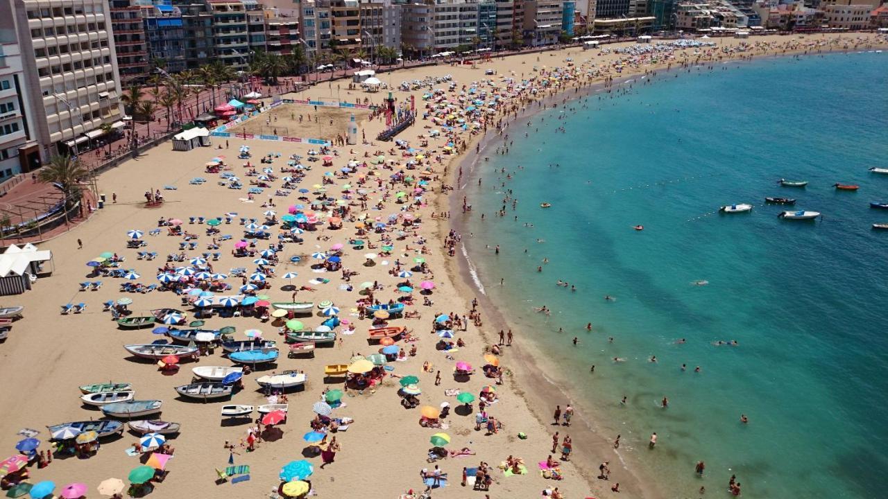 Huge Balcony Over Las Canteras By Canariasgetaway Las Palmas / Gran Canaria Exterior foto